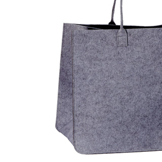 Filztasche mit Henkel Einkaufstasche Shopper Tasche Filzkorb Aufbewahrungstasche