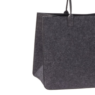 Filztasche mit Henkel Einkaufstasche Shopper Tasche Filzkorb Aufbewahrungstasche