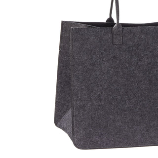 Filztasche mit Henkel Einkaufstasche Shopper Tasche Filzkorb Aufbewahrungstasche