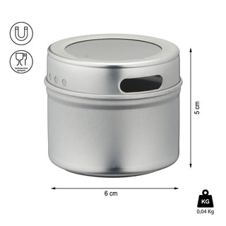 6/12/24x Aufbewahrungsdosen magnetisch Gewürzdosen Gewürzbehälter Mehrzweckdose Dosen