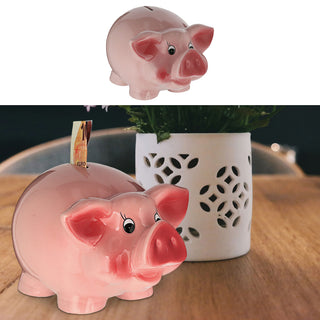 Sparschwein XXL rosa 25 cm Spardose Schwein Sparbüchse Geldgeschenk Sparen Gelddose