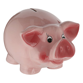 Sparschwein XXL rosa 25 cm Spardose Schwein Sparbüchse Geldgeschenk Sparen Gelddose