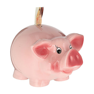 Sparschwein XXL rosa 25 cm Spardose Schwein Sparbüchse Geldgeschenk Sparen Gelddose