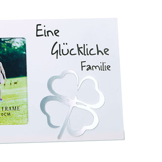 Bilderrahmen mit Spruch Fotorahmen Spiegel-Motiv Rahmen für Bild 15 x 10 cm