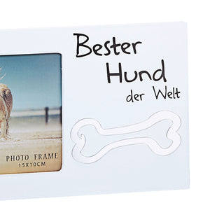 Bilderrahmen mit Spruch Fotorahmen Spiegel-Motiv Rahmen für Bild 15 x 10 cm