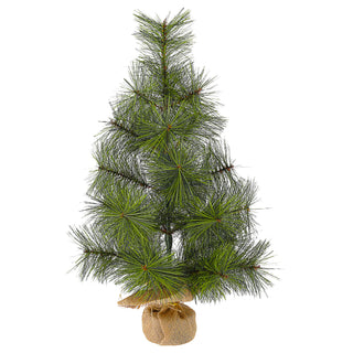 Weihnachtsbaum künstlich im Jutesack H65cm Tannenbaum Baum Tanne Kunstbaum Christbaum