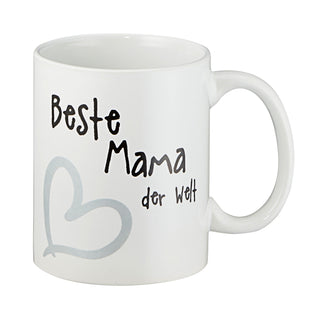 Kaffeebecher Kaffeetasse "Beste/r Mama/Papa/Oma/Opa der Welt" Henkelbecher 400ml
