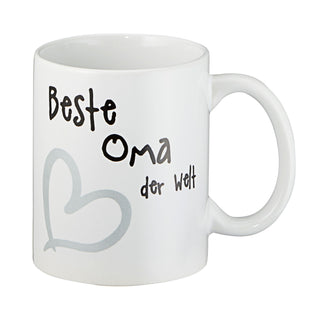 Kaffeebecher Kaffeetasse "Beste/r Mama/Papa/Oma/Opa der Welt" Henkelbecher 400ml