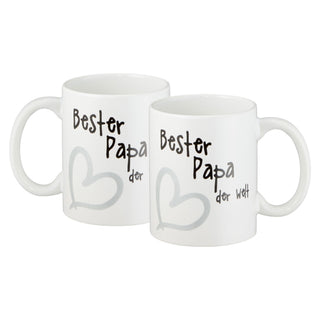 Kaffeebecher Kaffeetasse "Beste/r Mama/Papa/Oma/Opa der Welt" Henkelbecher 400ml