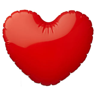 3x Herz rot aufblasbar zum Beschriften als Geschenk zur Hochzeit oder zum Valentinstag