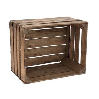 1x/4x Obstkiste Holzkiste Weinkiste Stapelkiste Vintage Look