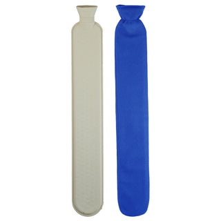 Schlauchwärmflasche 73cm Wärmflasche Bettflasche Thermophor Füllmenge 2 Liter Schulter Nacken
