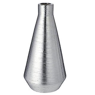Vase gold/silber matt verschiedene Designs / Größen Steinzeug Blumenvase Tischvase Dekovase Steingut-Vase