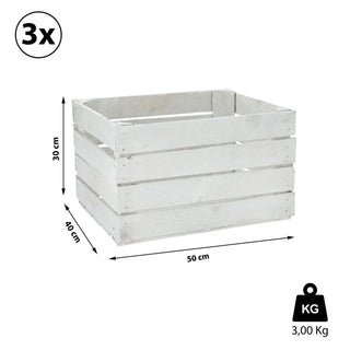 1/3/36x Obstkiste Holzkiste Weinkiste Stapelkiste Vintage Look