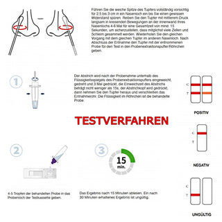 Hotgen Covid Schnelltest mit Sonderzulassung für privat 10x