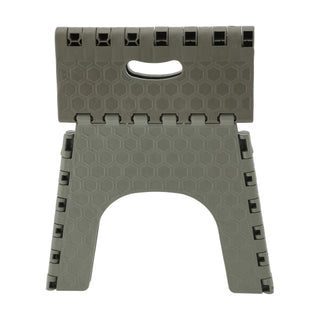 Klapphocker faltbar grau 28x27x26cm Hocker klappbar Kunststoffhocker