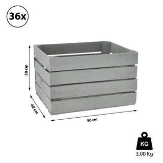 1/3/36x Obstkiste Holzkiste Weinkiste Stapelkiste Vintage Look