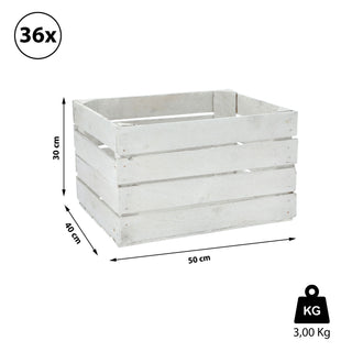 1/3/36x Obstkiste Holzkiste Weinkiste Stapelkiste Vintage Look