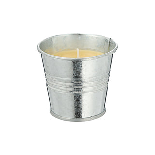 12/48x Citronella Kerze im Zinktopf Ø6 cm Duftkerze Anti-Insekten-Kerze Mückenkerze