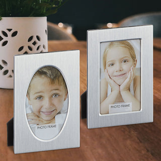 36/48x Bilderrahmen für Bildergröße Tischkarten DIY 2 Motive oval/rechteckig