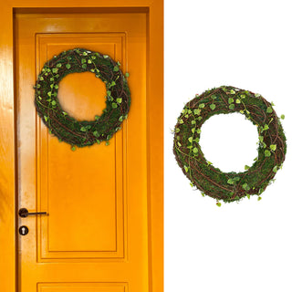 Dekohänger Türkranz Moos Türhänger Ø30cm grün Fensterdeko Kranz Türkranz