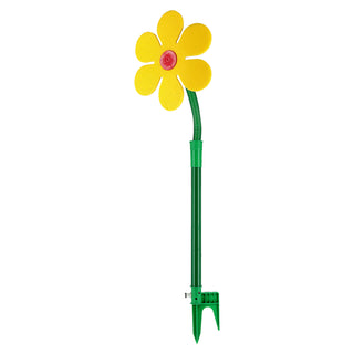 Gartensprinkler Blume gelb H105cm Sprinklerblume Erdspieß Sonnenblume Bewässerung Garten Beet