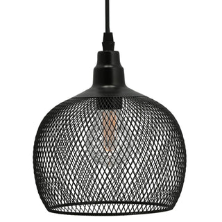 LED Hängeleuchte batteriebetrieben schwarz Eisen Pendellampe Lampe Timerfunktion Deckenlampe Outdoorlampe