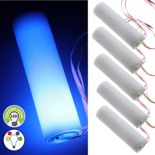 6/36x LED Leuchtstab 15x4cm Glowstick batteriebetrieben Leuchtfunktion Lichtstab