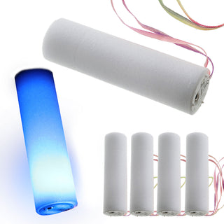 6/36x LED Leuchtstab 15x4cm Glowstick batteriebetrieben Leuchtfunktion Lichtstab