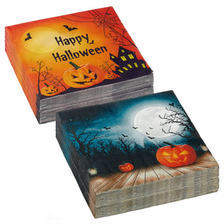 Servietten "Halloween" 40er Set 3lagig Papierserviette Motivserviette stoffähnlich Tuch