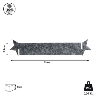 Serviettenringe "Stars" Filz 4er Set Stern Serviettenhalter Halter Serviette