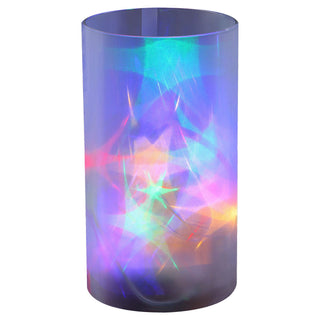 Hologrammfolie 3er Set 33x4cm Effektfolie Hologram Holographic Glitzer Dekorfolie schwarz bunt