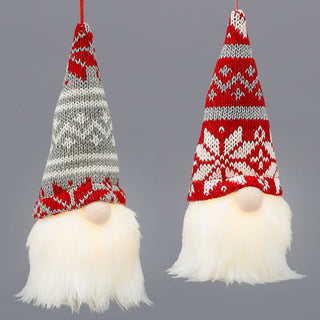 2x LED Wichtel H17cm zum Aufhängen Zwerg Weihnachtswichtel Wichtelmännchen Zwerg Adventsdeko Weihnachtsdeko