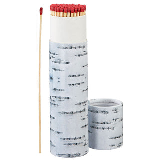 4x Kaminstreichhölzer L20cm 4 Packungs-Motive à 75 Stk. Zündhölzer Streichholzschachtel Weihnachtsdesign