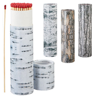 4x Kaminstreichhölzer L20cm 4 Packungs-Motive à 75 Stk. Zündhölzer Streichholzschachtel Weihnachtsdesign