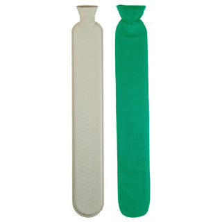 Schlauchwärmflasche 73cm Wärmflasche Bettflasche Thermophor Füllmenge 2 Liter Schulter Nacken