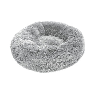 Hundekissen Katzenkissen grau Ø:50/70/100cm Kissen Kuschelkissen Tierkissen Schlafplatz Hundebett Katzenbett