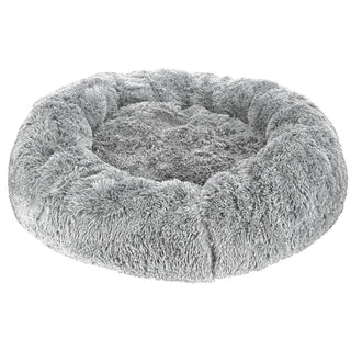 Hundekissen Katzenkissen grau Ø:50/70/100cm Kissen Kuschelkissen Tierkissen Schlafplatz Hundebett Katzenbett