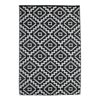 Teppich Outdoor Gr: 90x150cm/120x180cm Bodenmatte Außenbereich Garten Farb/Musterwahl