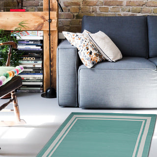 Outdoor Teppich 120x180cm Farbwahl Bodenmatte Außenbereich Garten Terrasse Balkon Kunststoff