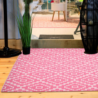 Teppich Outdoor Gr: 90x150cm/120x180cm Bodenmatte Außenbereich Garten Farb/Musterwahl