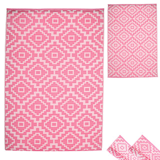 Outdoor Teppich 120x180cm Farbwahl Bodenmatte Außenbereich Garten Terrasse Balkon Kunststoff