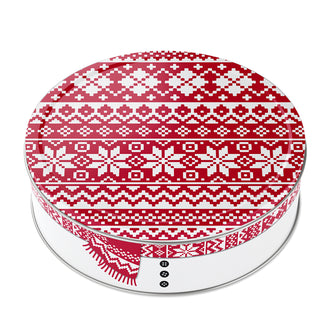 Gebäckdosen 3er Set "Nostalgie" / "Wintervorrat" / "Schneeman"3 Größen Metall Weihnachtskekse Weihnachtsgebäck Keksdose Dose Weihnachtsdose