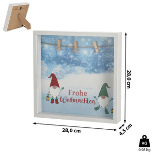 Bilderrahmen DIY Geldgeschenk Hochzeit / Geburtstag / Weihnachten Jahrestag Brautpaar Hochzeitspaar Rahmen Geschenk Wäscheklammer