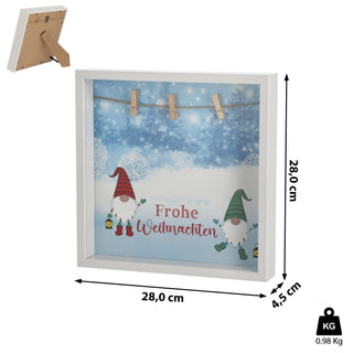Bilderrahmen DIY Geldgeschenk Hochzeit / Geburtstag / Weihnachten Jahrestag Brautpaar Hochzeitspaar Rahmen Geschenk Wäscheklammer