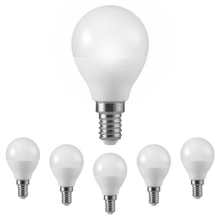 6x LED SMD Leuchtmittel Glühbirne E14 3W 2700K Birnenform warmweiß Leuchte Lampe