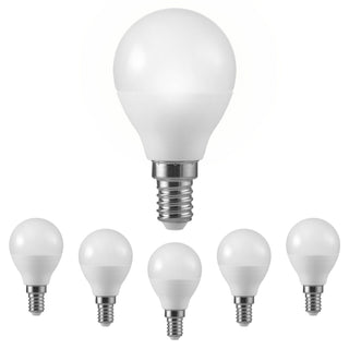 6x LED SMD Leuchtmittel Glühbirne E14 3W 2700K Birnenform warmweiß Leuchte Lampe