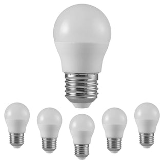 LED SMD Leuchtmittel 6er Set Glühbirne E27 3W 2700K Birnenform warmweiß Leuchte Lampe