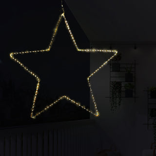 LED Ring / Stern Deluxe Ø37/40/55cm 180/280 LEDs zum Aufhängen Metallstern Weihnachtsstern Leuchtring / LeuchtsternGartendekoration