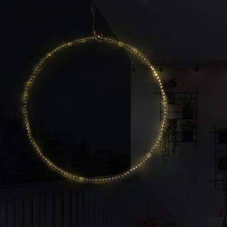 LED Ring / Stern Deluxe Ø37/40/55cm 180/280 LEDs zum Aufhängen Metallstern Weihnachtsstern Leuchtring / LeuchtsternGartendekoration